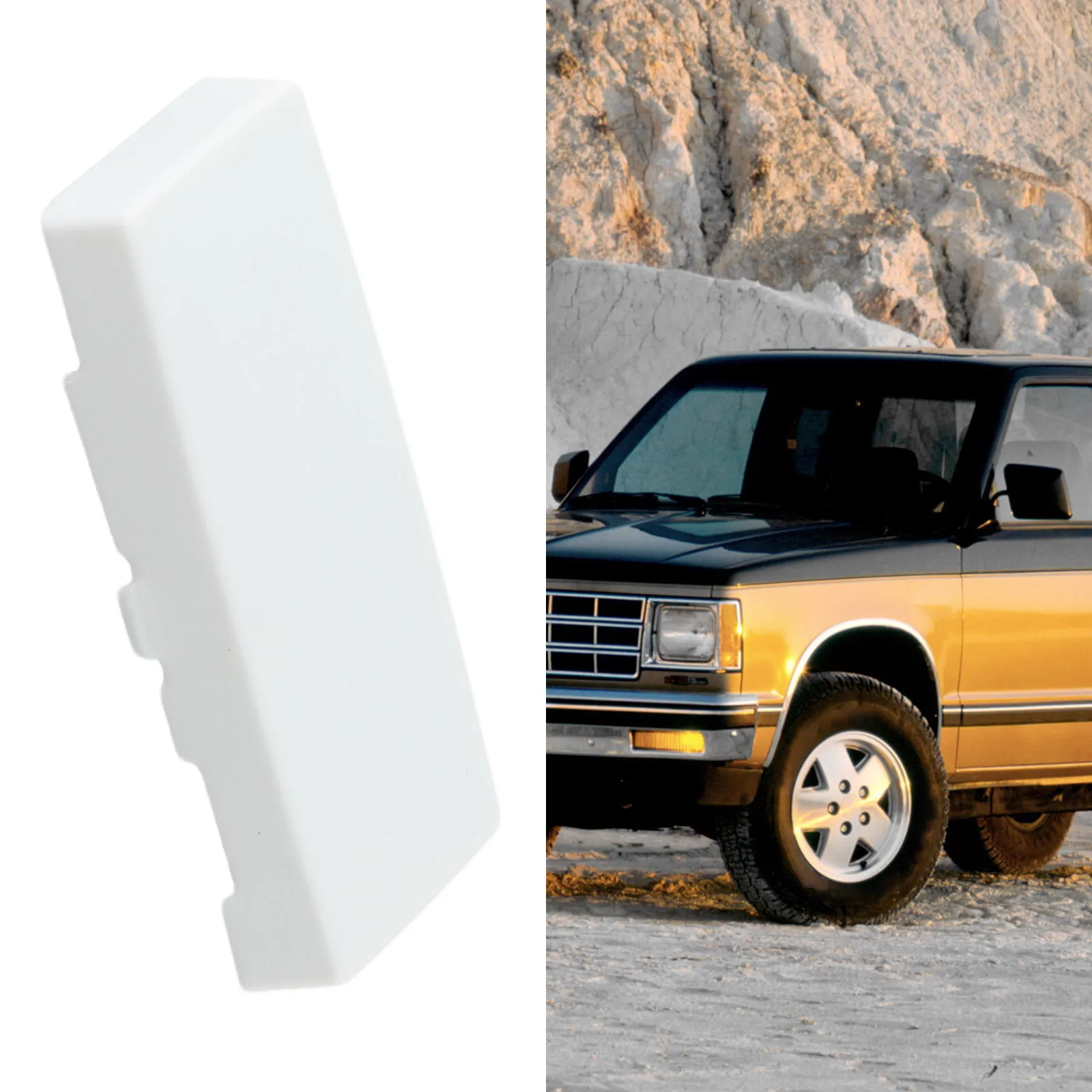 Rectangular Dome Light Lens For Chevrolet- 1982~2003 S10 74323 Pickup Truck Dome Lamps Lens 336201# Plastics Car Accessories