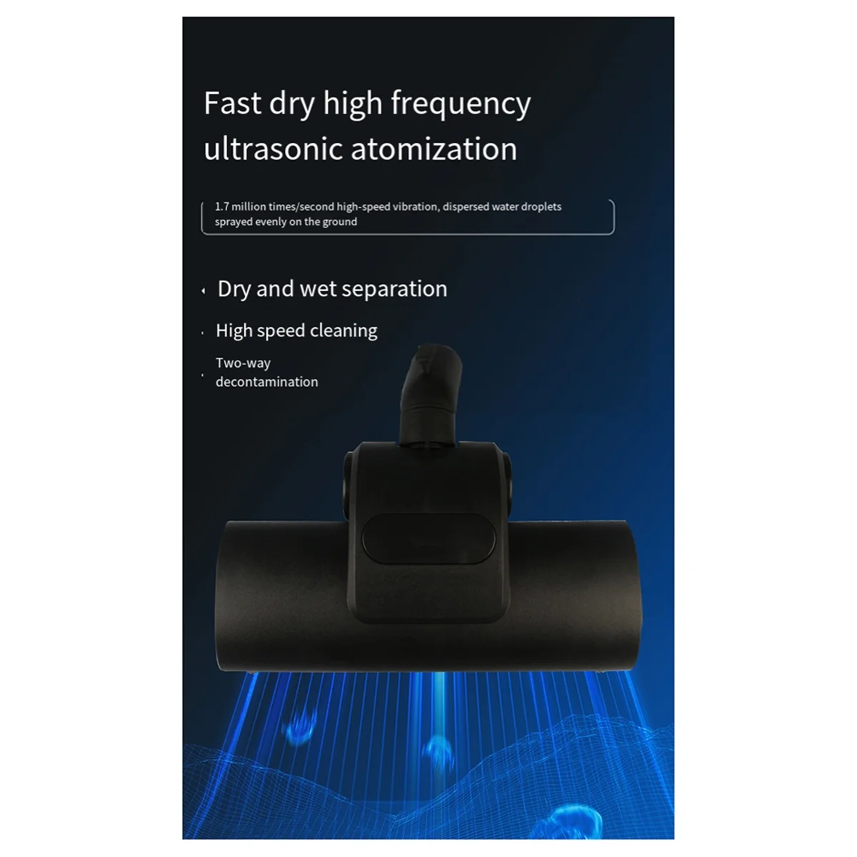 Top-r35mm Vacuum Brush Hardwood Floor Brush Multi Vacuum Attachments Hard Floor Brush for Vacuum