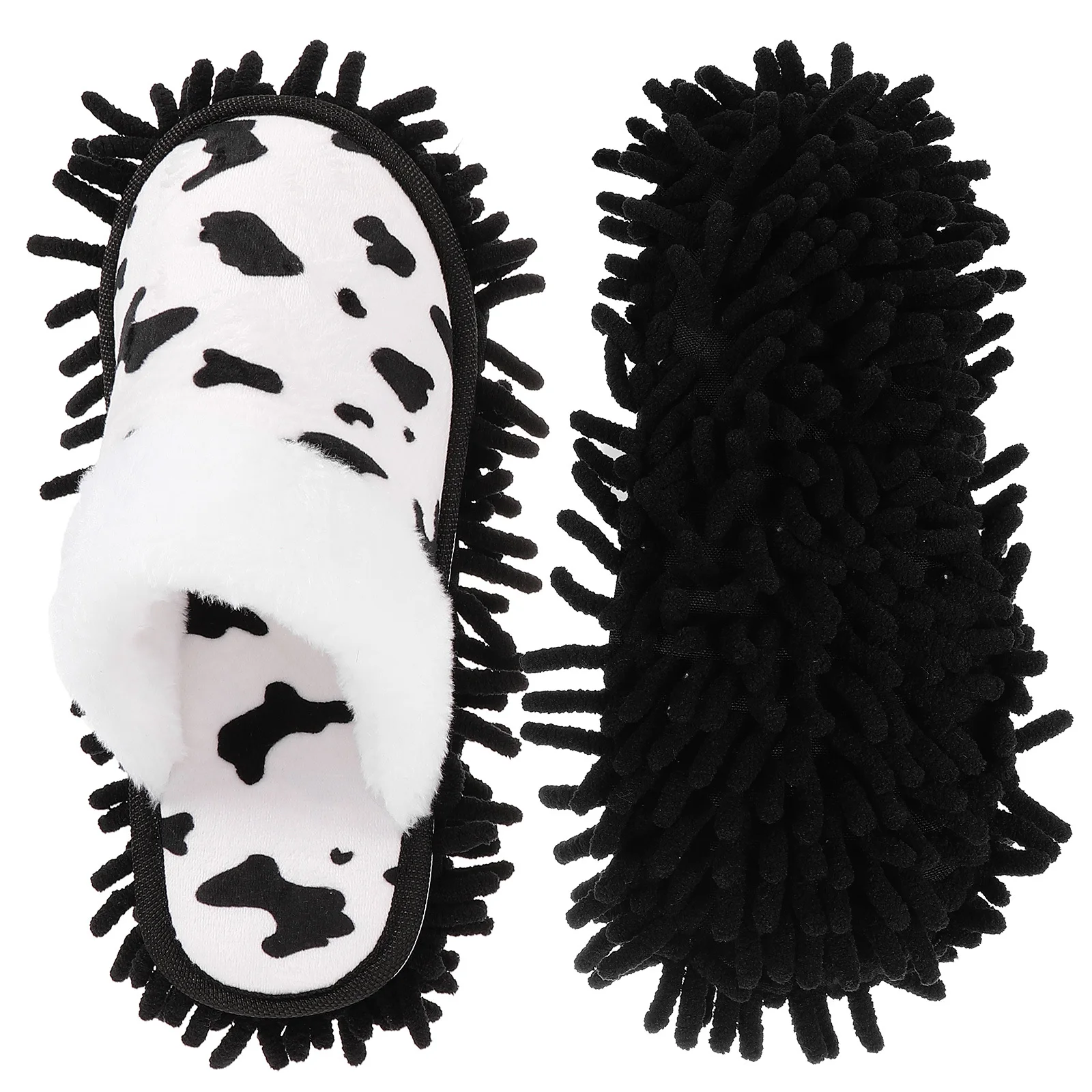 

1Pair Mop Slippers Wear-Resistant Household Sweeping Shoes Convenient Washable Dust Cleaning Slippers for Floor Mopping