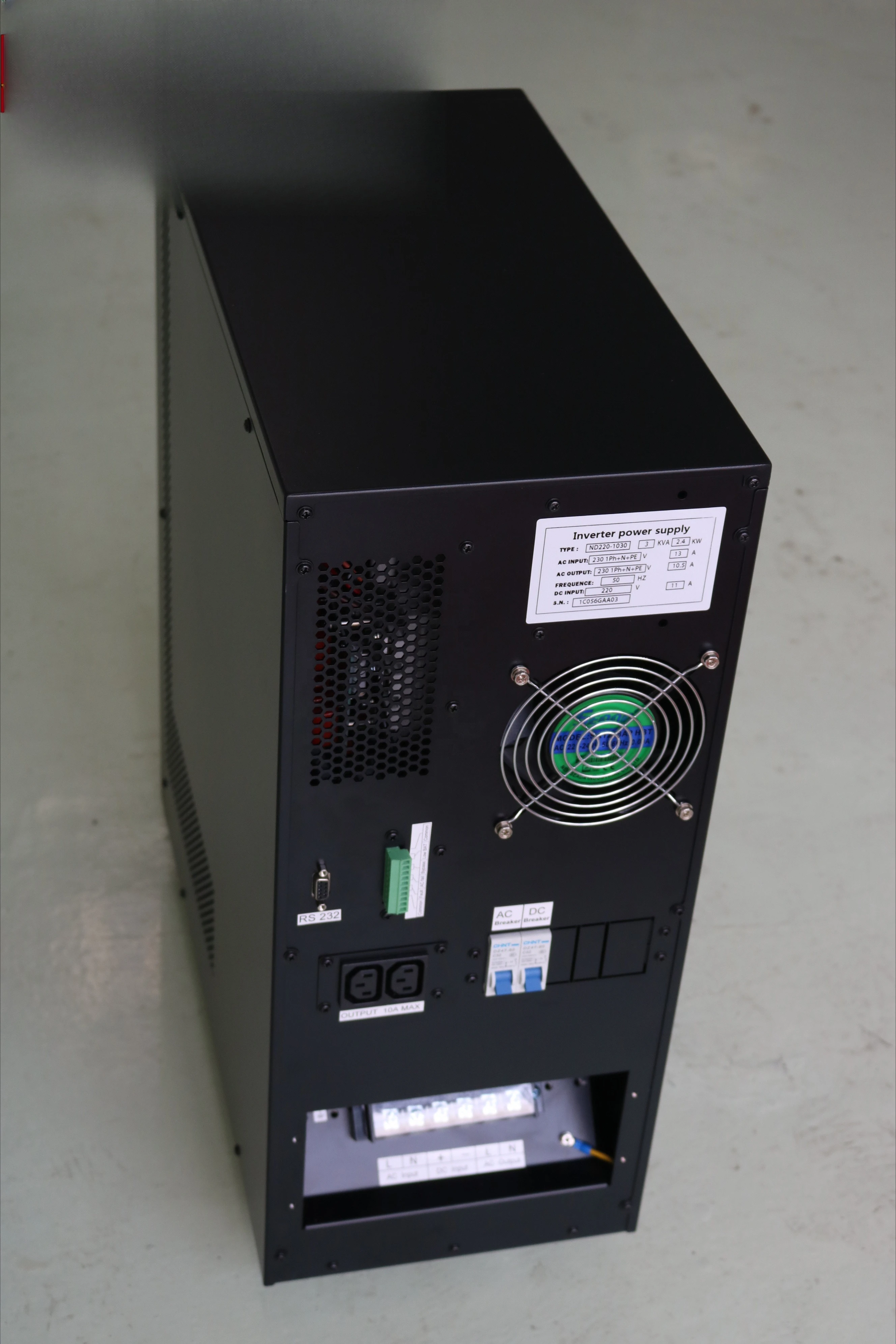 2KVA 1.6KW Power Inverter 110VDC to 220VAC