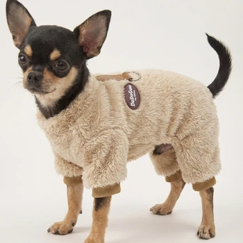 Warm 4-Leg Winter Jumpsuit for Small Dogs 1