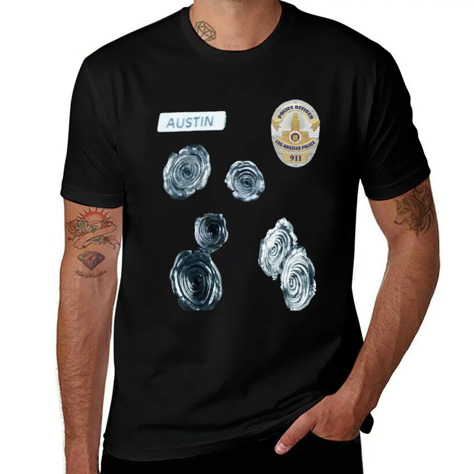

T-1000 Terminator T-Shirt Big and Tall Basic Tee Shirt
