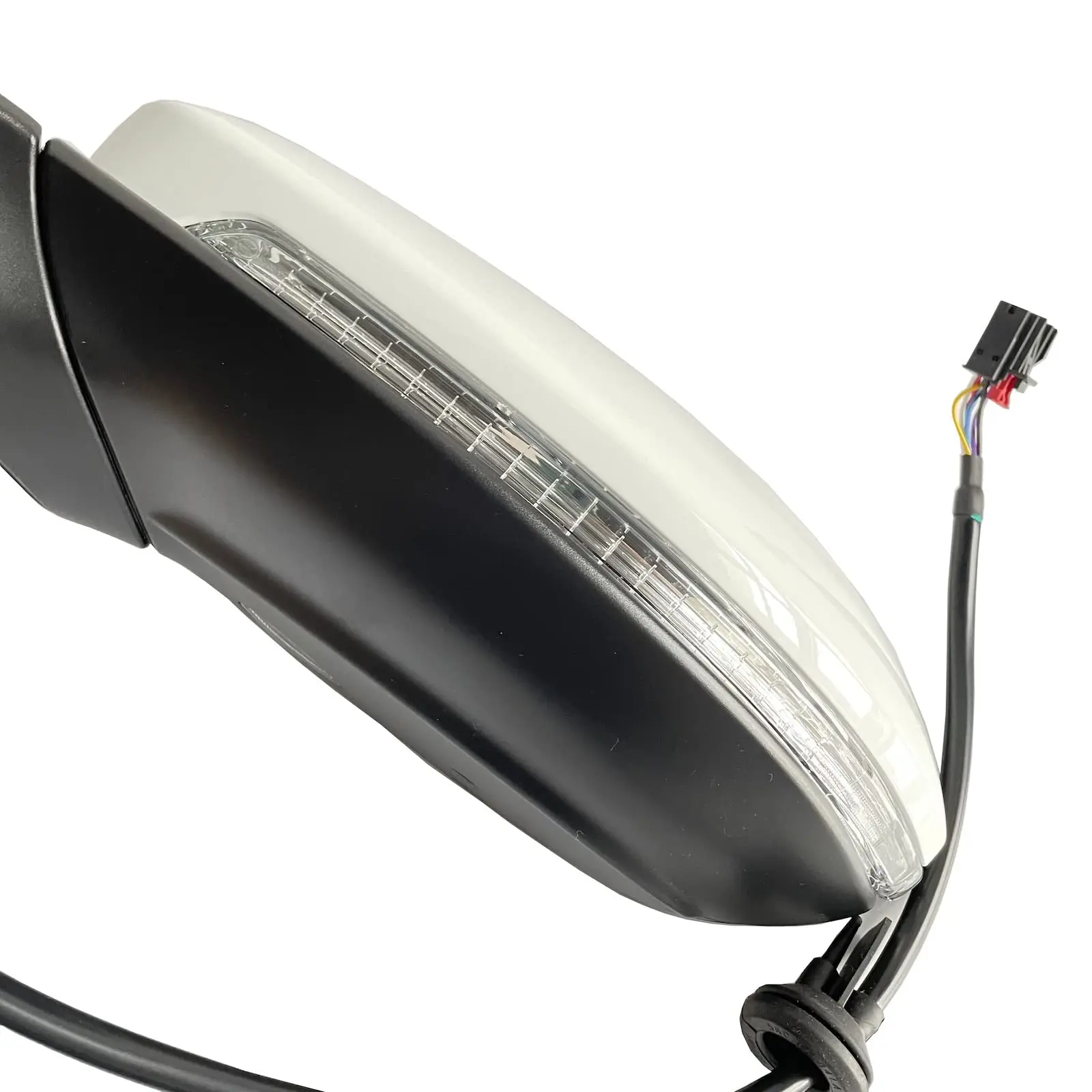 Electric Power Folding Side Mirror With Puddle Light For Golf Mk7 7.5 White view 4