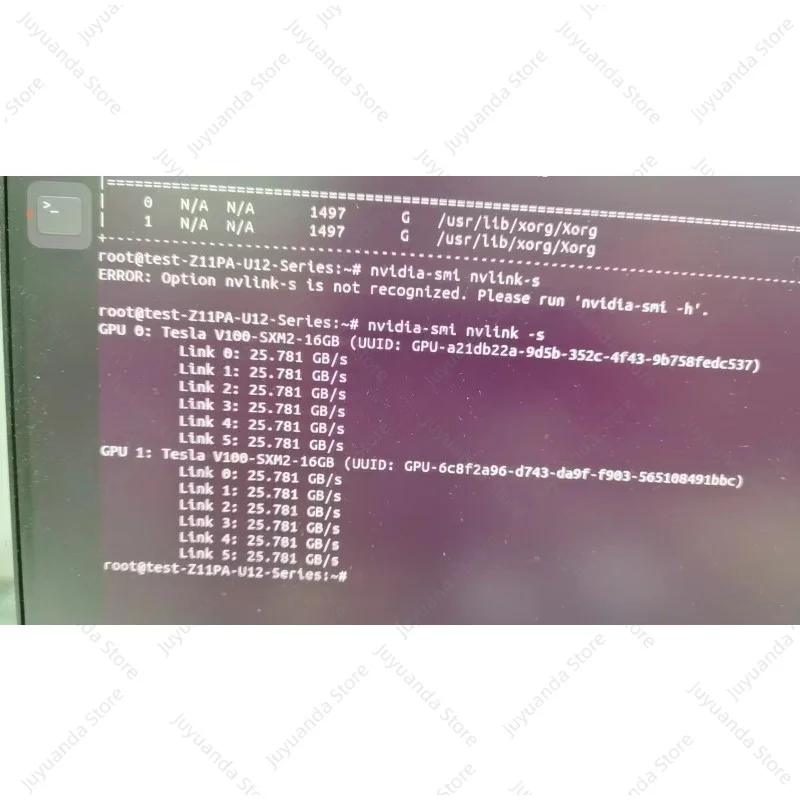 V100 Sxm2 Graphics Card 300G NVlink Interconnect Dual