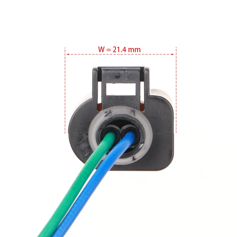 1Pcs 1K0973702 Car License Plate Light Socket Adapter For VW Magotan Golf Audi Temperature Sensor Plug Connector Accessories