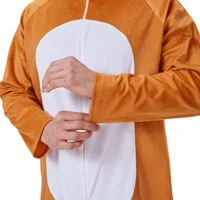 New Christmas Elk One-piece Suit Couple Men and Women Funny Party Stage Props Bar One-piece Pajamas Adult Onesie - Image 5