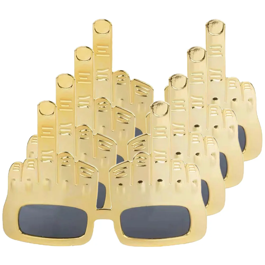 

4Pcs Cartoon Style Funny Eyeglasses Lightweight Party Prank Props for Halloween Cosplay Stage Show Costume Dress Up Accessory