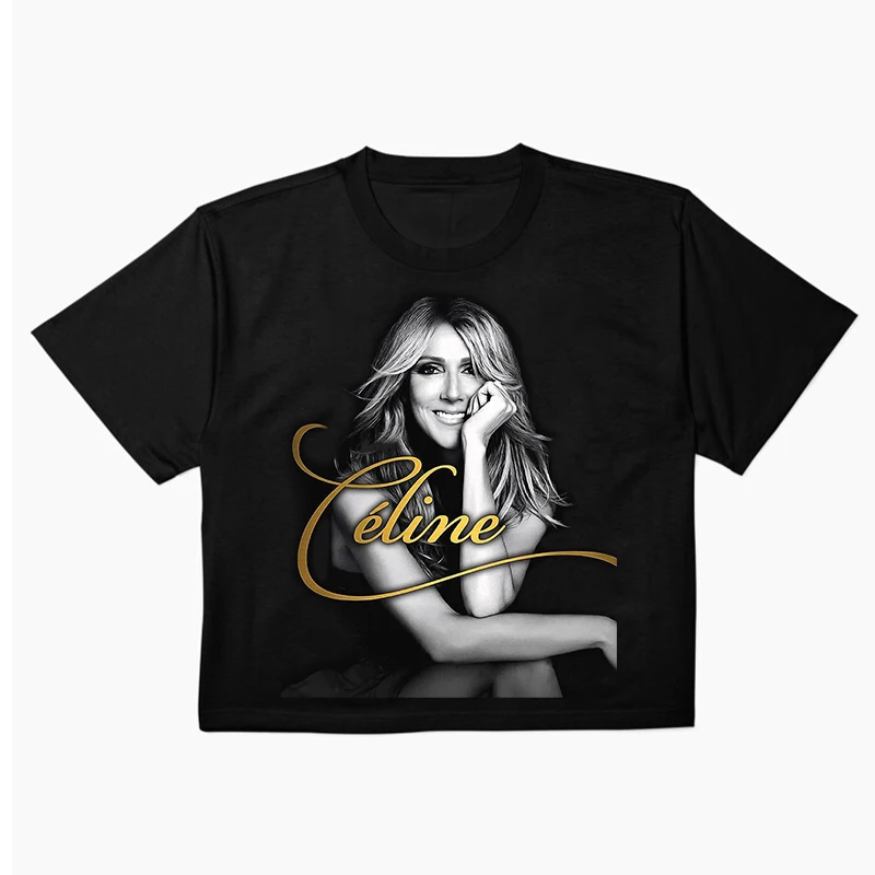 Celine Dion Paris 2026 Fan Tour Geschenk-T-Shirt für Männer, Frauen, Kinder, Mädchen, Jungen, Eltern-Kind-T-Shirt, Pop-Musik, Streetwear, Hip-Hop-T-Shirts – Detail 8