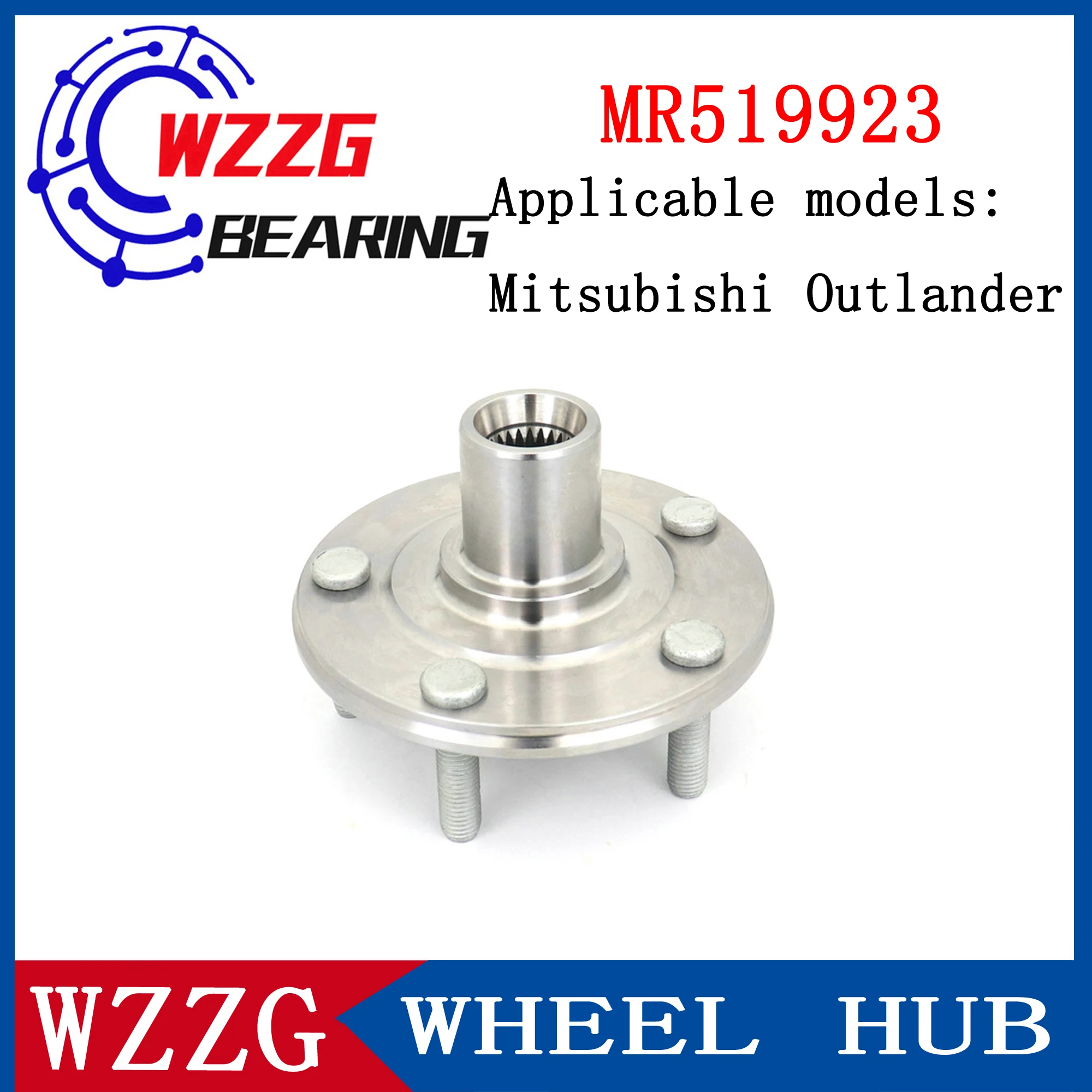 WZZG Hub unit bearing MR519923 for Mitsubishi Outlander front wheel