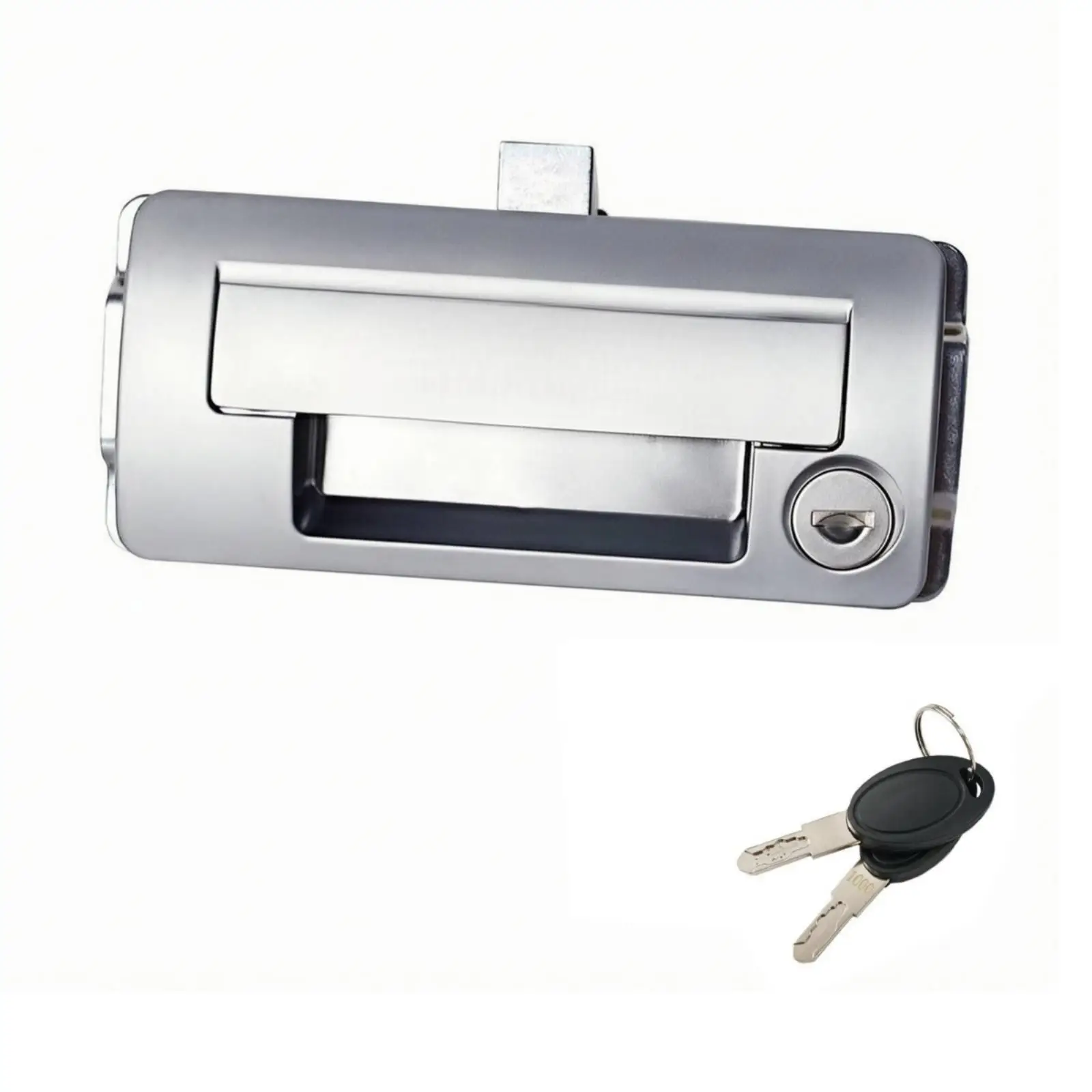 Push Button Cabinet Lock for RV Camper Door 10mm Latch Travel Zinc Alloy Body for Storage Enclosure