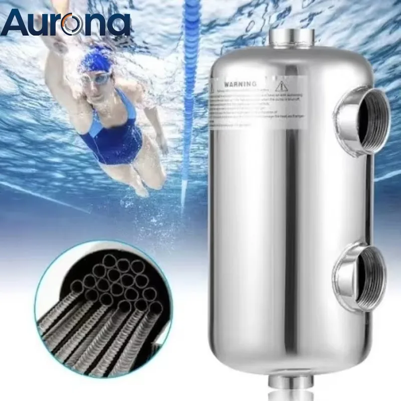 Hot Sale Stainless Steel Swimming Pool Water Heater Pool Heat Pump Tubular Heat Exchanger