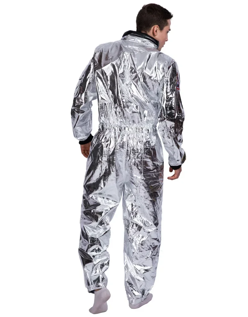 Mannen Astronaut Alien Spaceman Kostuum Carnaval Party Volwassen Vrouwen Outfits Halloween Kostuums Groep Familie Cosplay Bijpassende Kleding