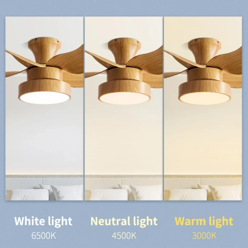 الذكية مروحة ضوء السقف ماكارونس خمس أوراق مروحة السقف ضوء التحكم عن بعد غرفة نوم الأطفال مطعم الشمال المشجعين أضواء