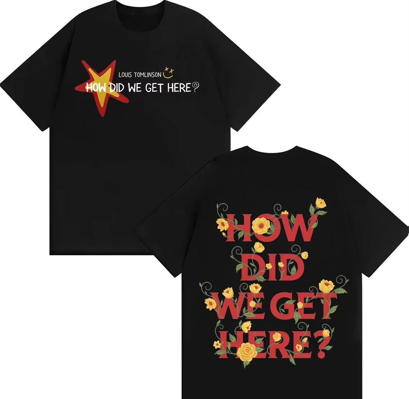 Camisetas con estampado de moda de Singer Louis Tomlinson, camisetas de alta calidad para hombres y mujeres, camiseta informal Harajuku con cuello redondo de algodón puro, 2026