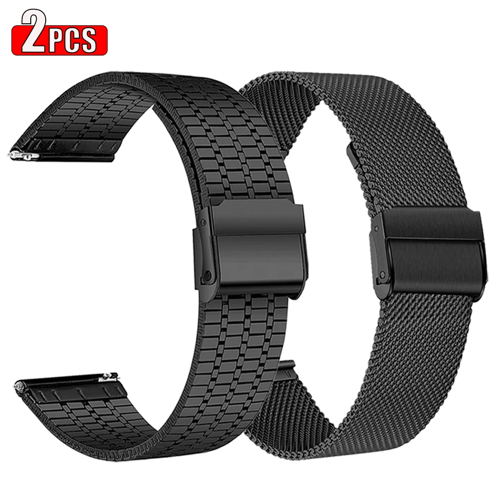 Metal Strap For Xiaomi Watch 2 Pro Mi Watch Color Color2 Stainless Steel Bands For Xiaomi Watch S4 S3 S2 S1 Pro 22mm 20mm Correa