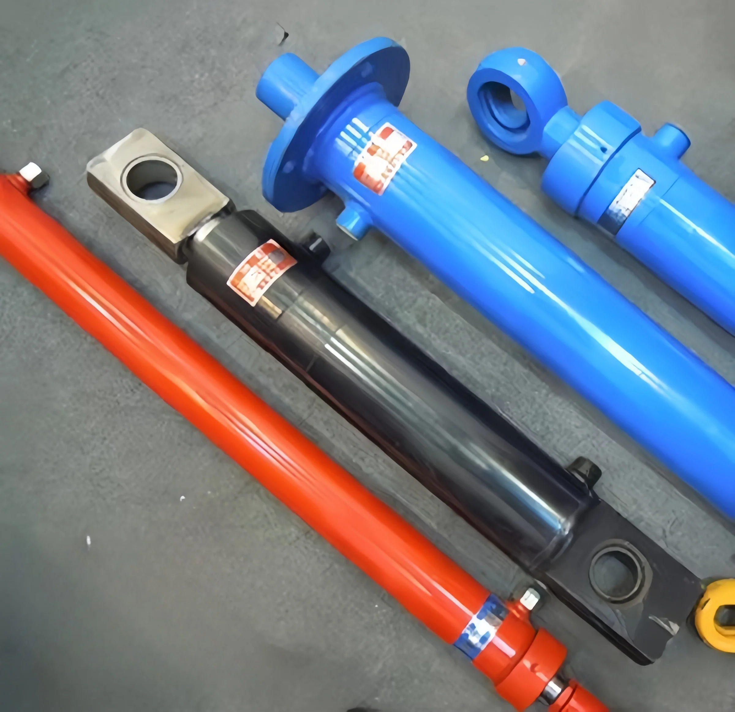 أسطوانة الزيت الهيدروليكي المعتمدة من ISO ذات سعة تحميل عالية #4