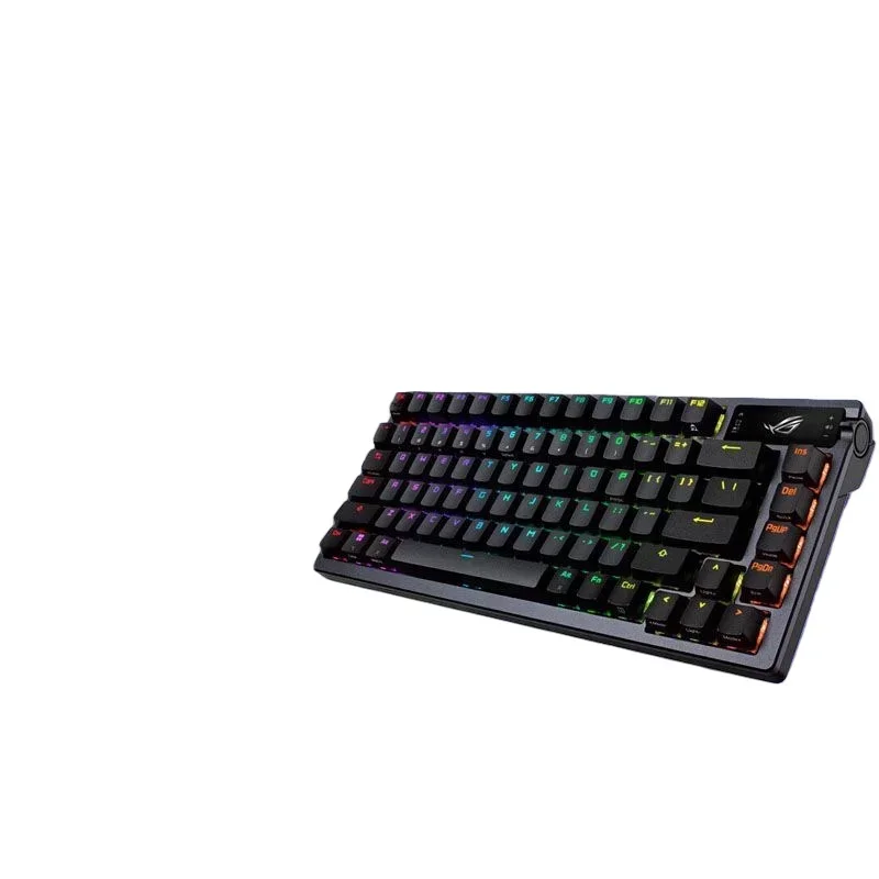ROG Night Demon, mechanical keyboard, three-mode connection full-key hot-swappable OLED screen, customized