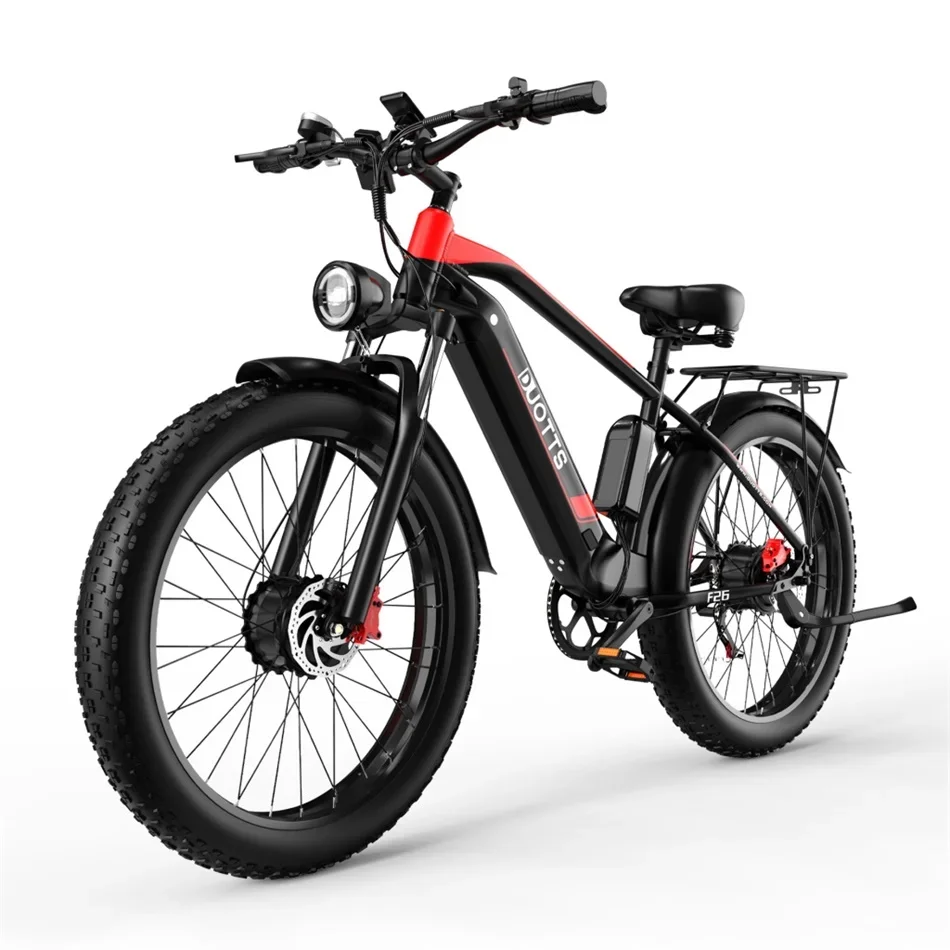 EU Stock DUOTTS F26 1500W Off Road High Speed Mountain Electric Dirt Bike Fat Tire All Terrain Electrical City Bicycle ebike