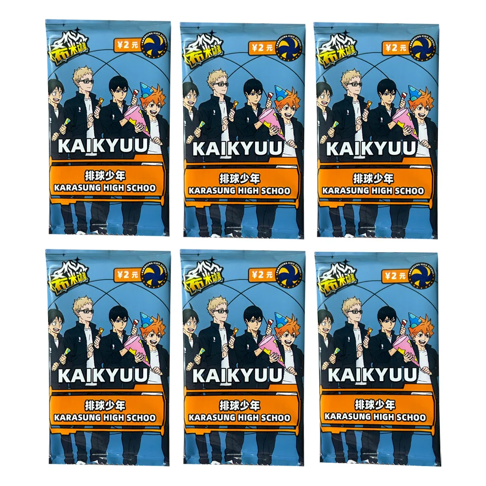 Haikyuu Card Booster Box Card Hinata Shoyo Kageyama Tobio Tsukishima Hotaru LR GMR Anime Character Collection Cards Toys Gifts