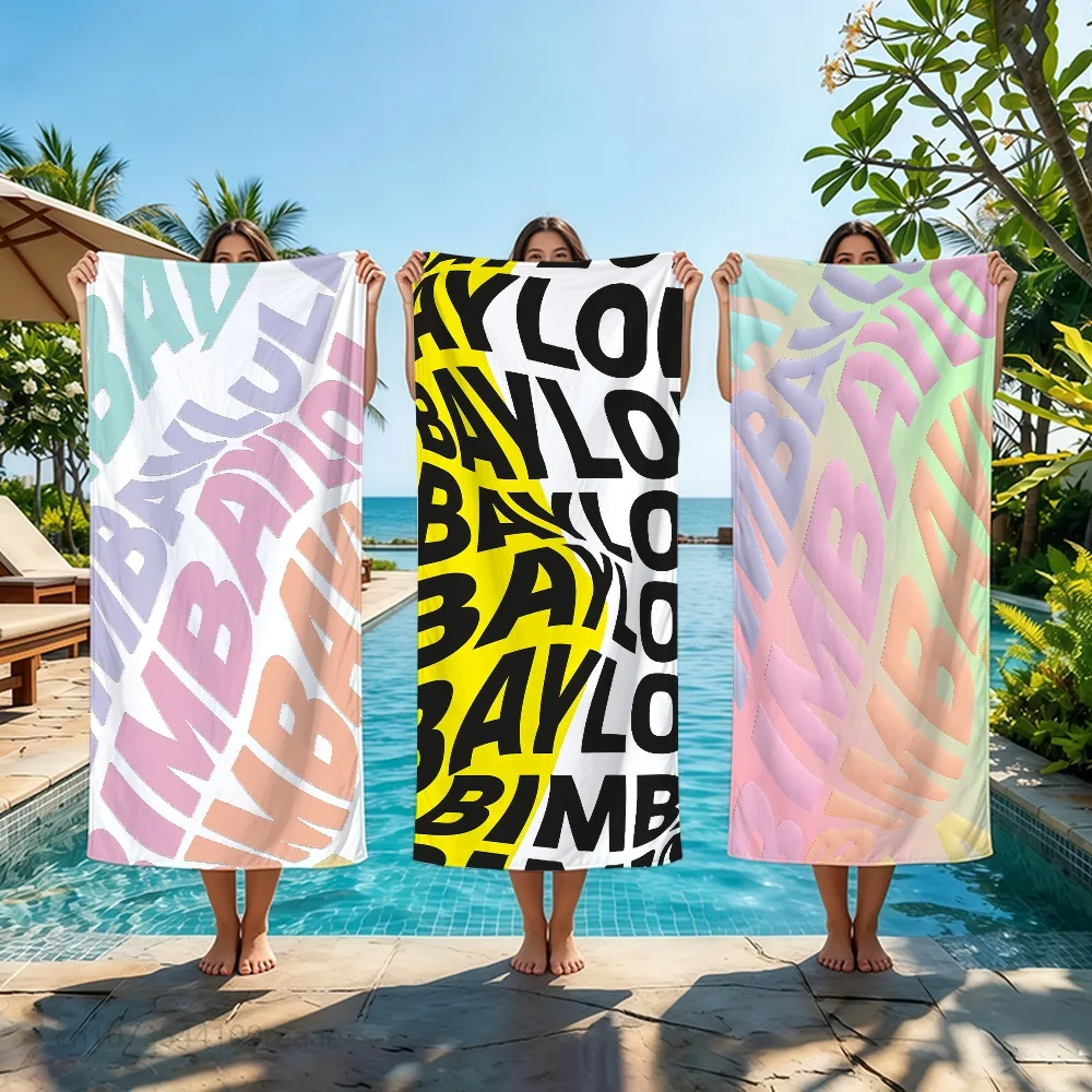 B-BimbaES Oversized Quick Dry Beach Towel Soft Absorbent Swim Towels for Men Women