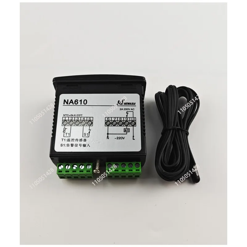 na610-温度制御-220v-温度表示コントローラー-冷却ベルトセンサー-2m