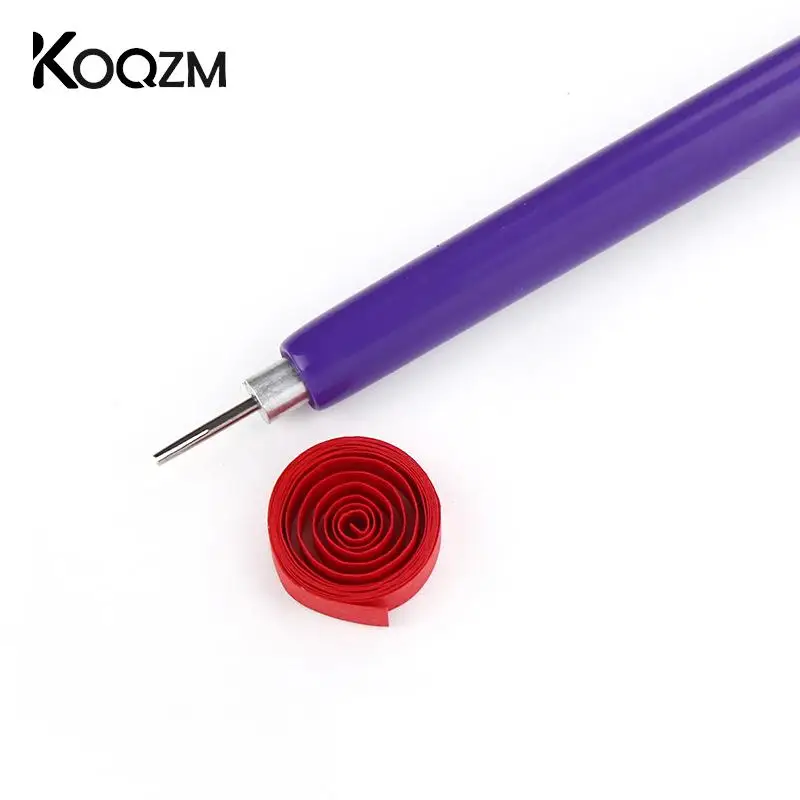 5Pcs/Set Quilling Paper Pen Scrapbooking Craft Origami Handle Slotted Structure Practical Quilled Tool Student Supplies