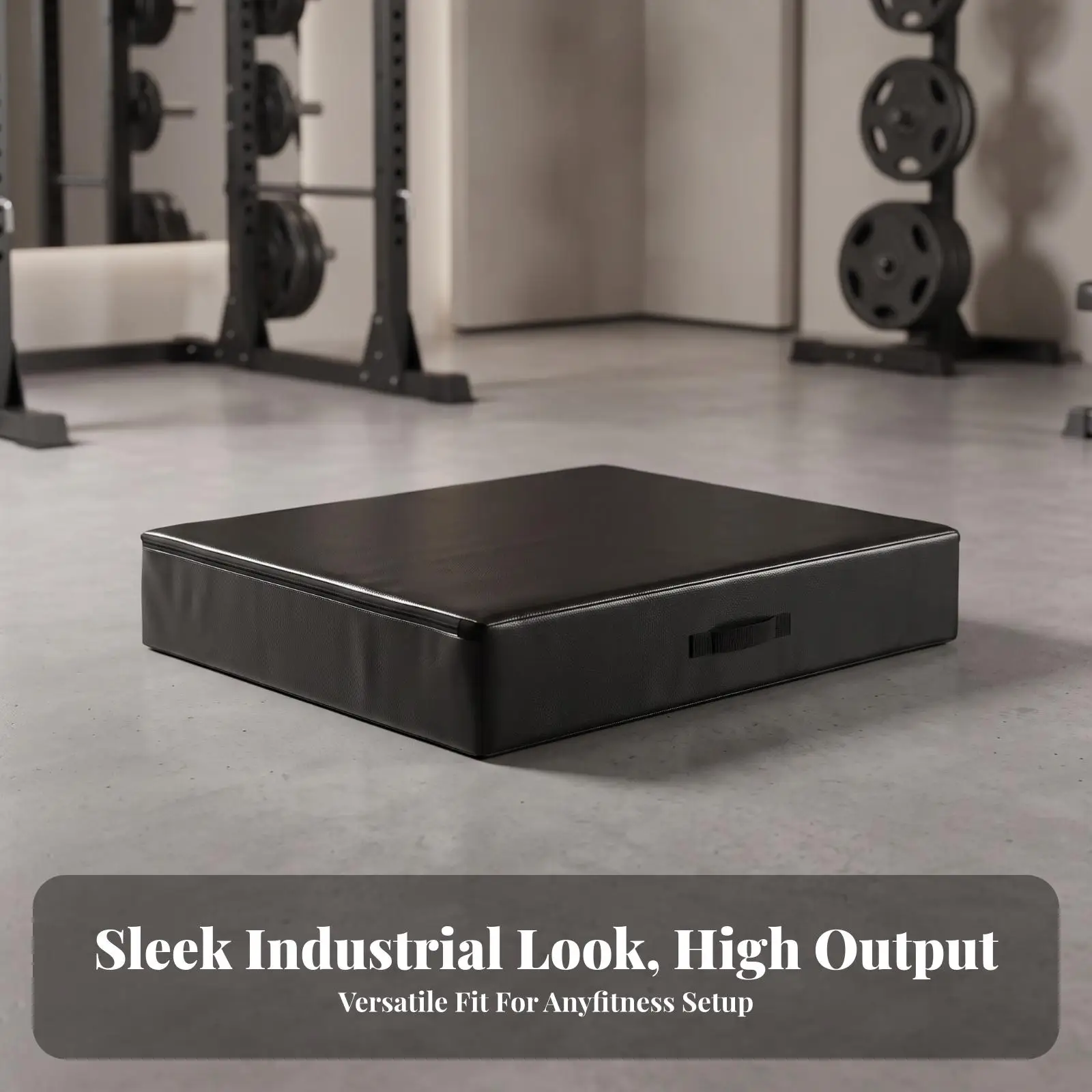 Heavy Duty Barbell Pad for Squat Deadlift Fitness Buffer Pad with Pearl Cotton Core PVC Leather Cover
