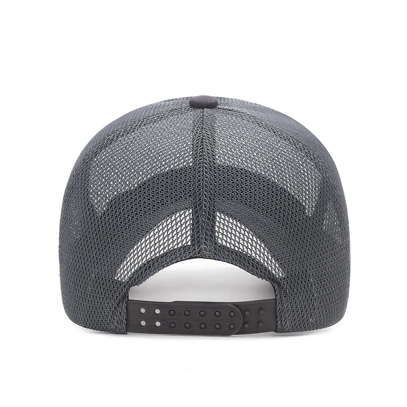 Summer Full Mesh Big Size Baseball Cap Lady Oversize Sport Snapback Hat Men Trucker Caps 56-60CM Gorras Hombre Drop Shipping