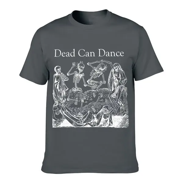 Vintage Dead Can Dance Skeletons Goth Bauhaus Punk Men T Shirt Reprint