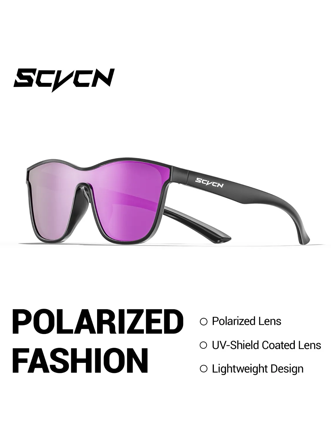 AliExpress SCVCN Polarized Fishing Sunglasses Fashion Running Sports Sunglasses Outdoor Hiking Drive Casual Glasses MTB Cycling Glasess