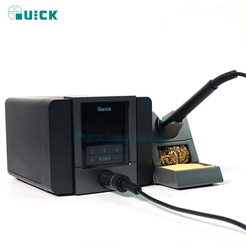 Soldering Stations QUICK TS1200A Welding Station Digital Display Lead-free 120W Intelligent Anti-static Electric Soldering Irons