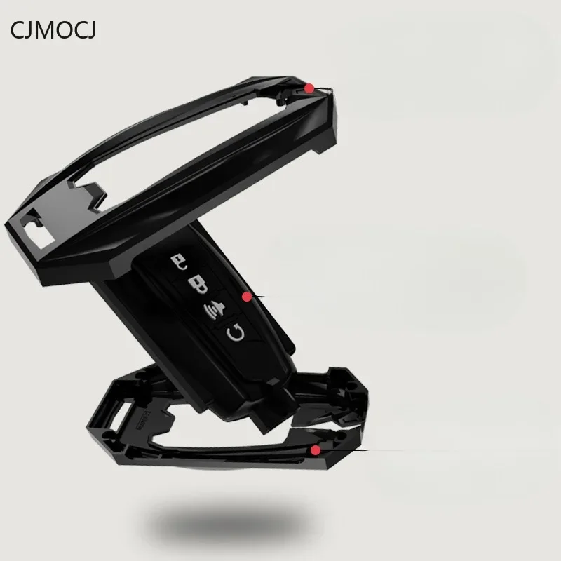 Zinc Alloy Car Key Case Cover Shell Fob for Haval H6 3rd Gen Max Dargo H9 Menglong