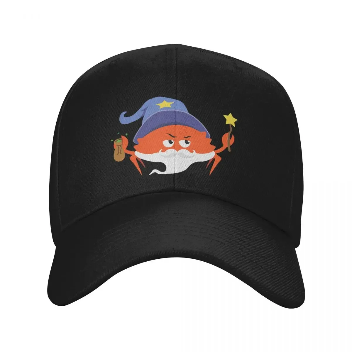 Rust Programming Language - Ferris the Wizard Baseball Cap Sun Hat For Children Golf For Men Women's