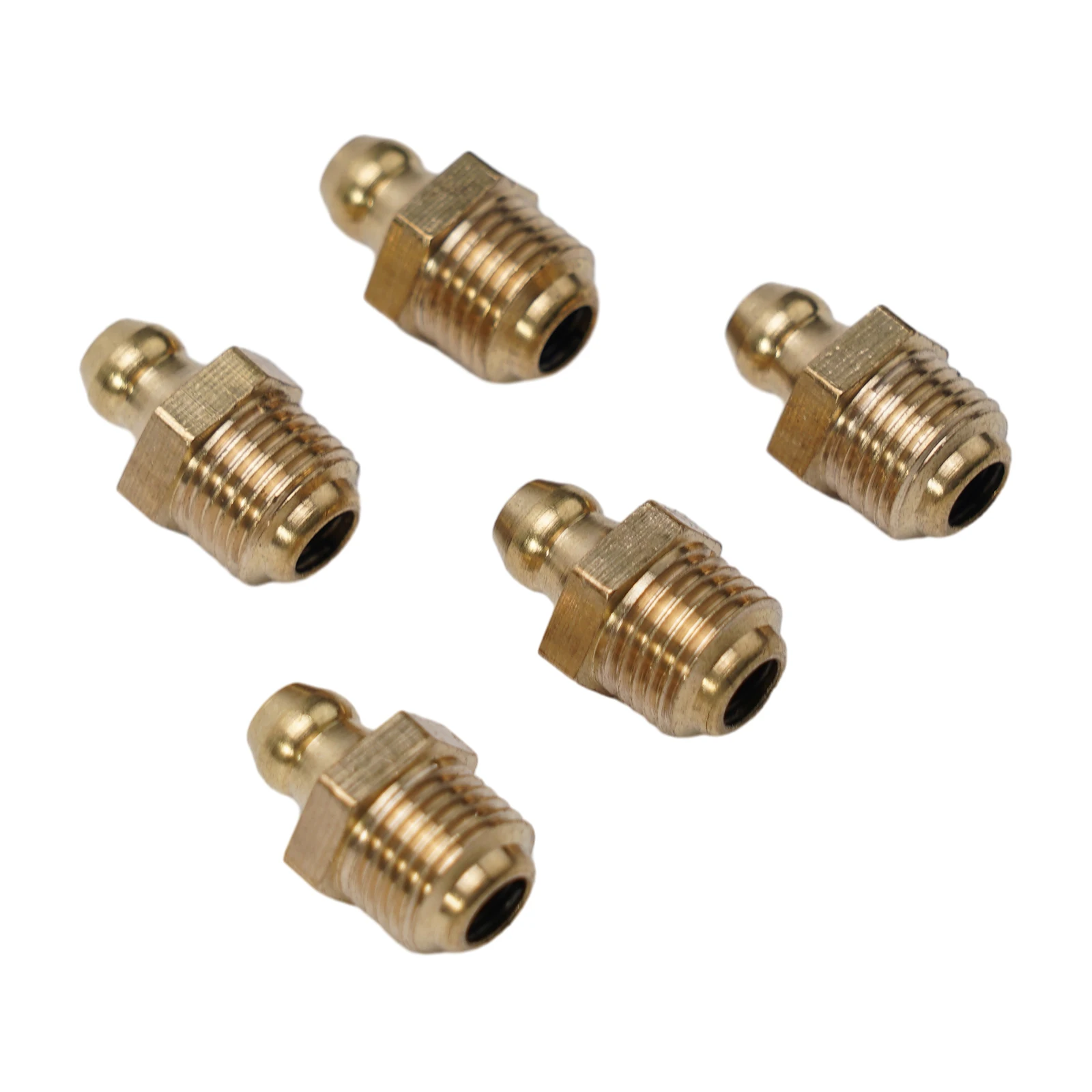 Effective Grease Lubrication for m10 x 1mm Thread 5Pcs Brass Grease Fitting Accessories for Various Applications