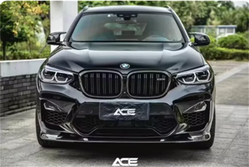 For BMW X3M X4M F97 F98 2019-2022 High Quality Carbon Fiber Bumper Front Lip Rear Diffuser Side Skirt Spoiler Exhaust Body Kit