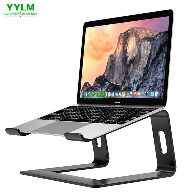 

YYLM Laptop Stand Holder Aluminum Stand For MacBook Portable Laptop Stand Holder Desktop Holder Notebook PC Computer Stand