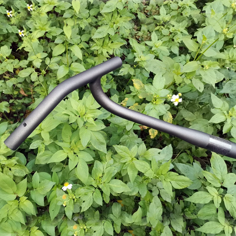 ZNIINO Ohne Logo Neuer Carbon Gravel H Lenker mit Großer Flare-Bar für Cyclocross, Rennrad und MTB, Carbonfaser-Fahrradlenker – Detail 8