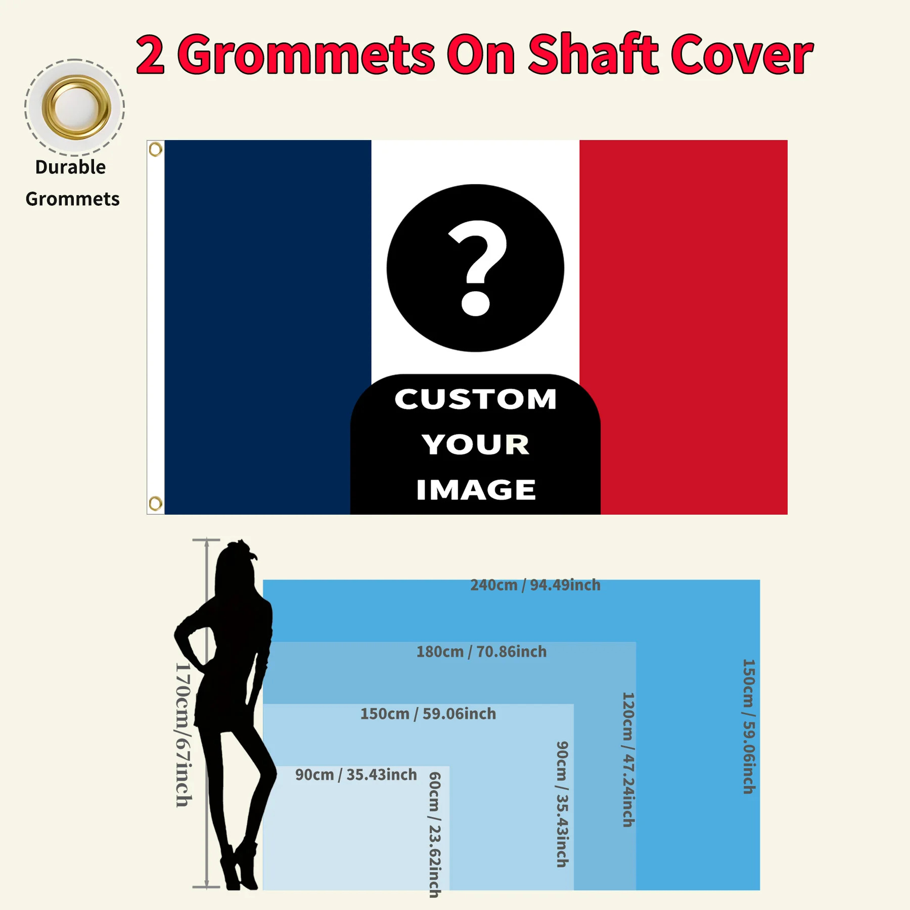 Variant: 2 Grommets on