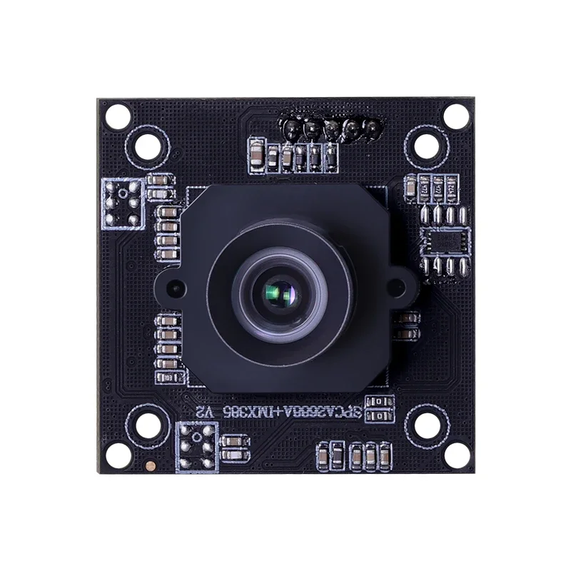 

New 14209 1080P IMX385 Industrial Camera Module 8mm 45degree Distortionless USB Free Drive UVC for Face Image Camera Sensors