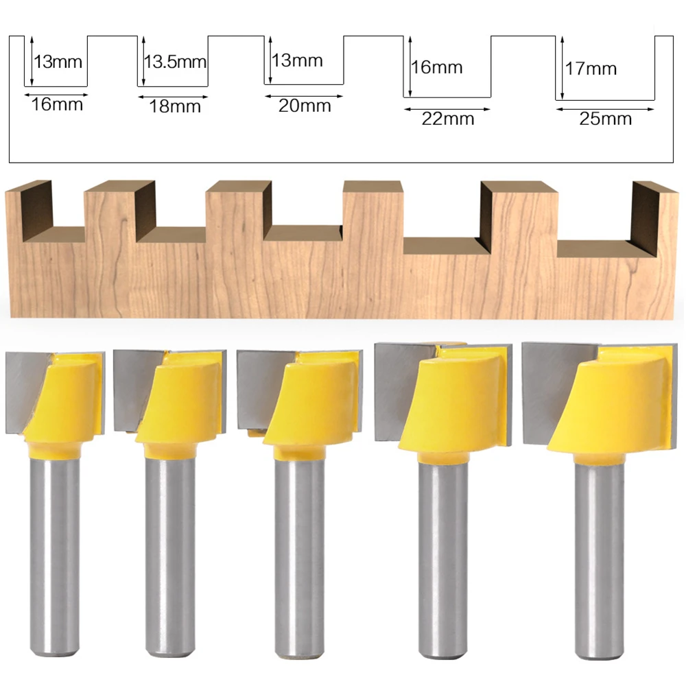 8mm Shank Cleaning Bottom Engraving Bit Solid Carbide Router Bit Woodworking Tools CNC Milling Cutter Endmill for Wood