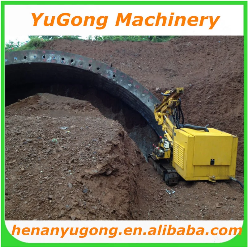 YUGONG Portable Water Well Drilling Rig Down The Hole Hammer Drill Rig Drill Water Pump Rig  Drilling Rig Machine Truck Mounted
