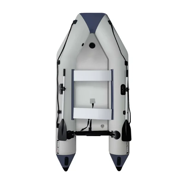 

Hot Sale 3.8m Inflatable Boat With Air Mat Floor And 1.2mm PVC Thickness For Fishing Or Rescue Use