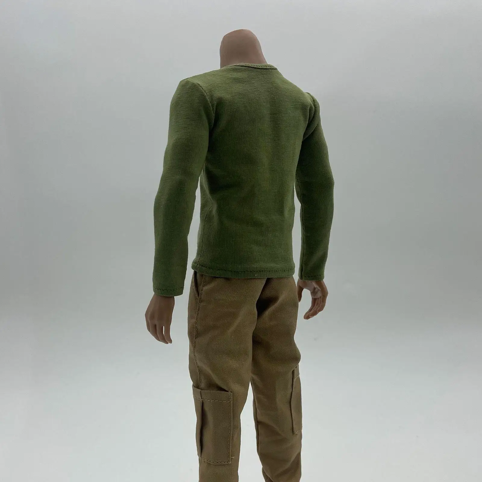 

1/6 Scale Long Sleeved Shirt with Pants for 12 inch Doll Model Figures Body