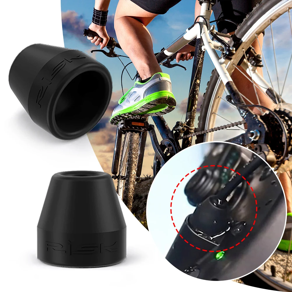 2Pcs Road Bike Rear Rubber Sleeve Dust-proof Rear Electronic Derailleur Cover 12 Speeds for Road Bicycle Rear Derailleur