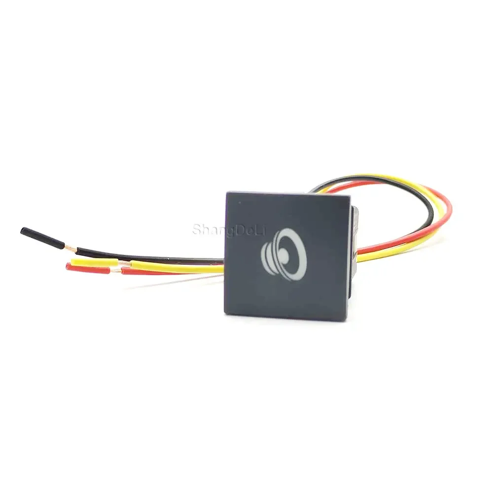 For VW Golf 6 Jetta 5 EOS Scirocco 2006 - 2012 Car LED Light Sound Speakers Switch Button Auto Accessories