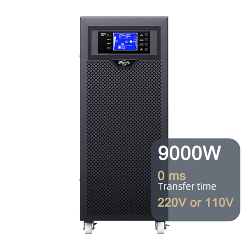 10KVA/9000W  Online Ups Single Inlet And Single Outlet Externa Heavy Duty Ups