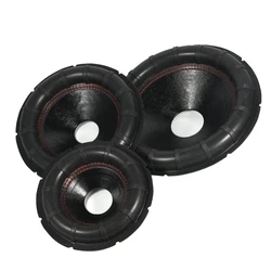 Powerful Audio Speaker Woofer Paper Cone 8/10/12/15 Inch Big Surround With Dust Cap Repairing Kits Easy to Install 896C