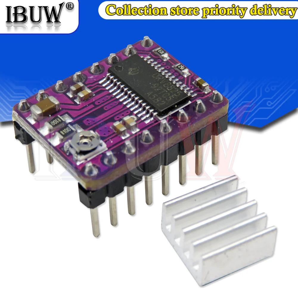 3D Printer Parts Stepstick Drv8825 Stepper Motor Driver Heatsink Reprap Replace A4988 Driver To Ramps 1.4 1.5 1.6 Control Board