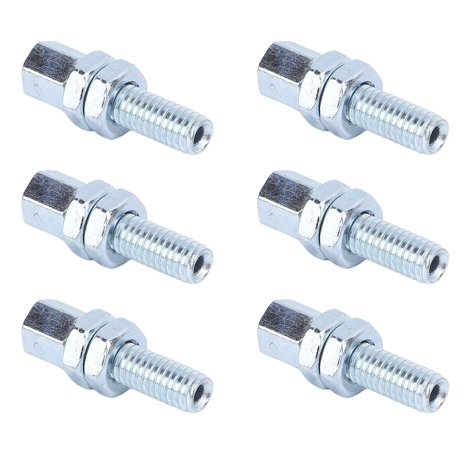 

6PCS M6 Hollow Screw Kit High Hardness Steel Alloy Hollow Screw Nut Set for Motorcycle 212cc ATV Go Kart M6 Hollow Nut Screw Kit