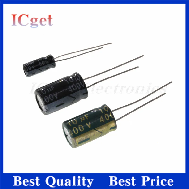 10V 16V 25V 35V 50V 400V 450V DIP Aluminum Electrolytic Capacitor 100UF 220UF 330UF 470UF 680UF 1000UF 10UF 22UF 47UF 0.47UF